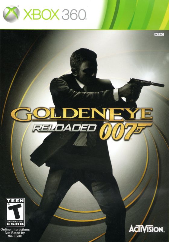 GoldenEye 007: Reloaded box art for Xbox 360